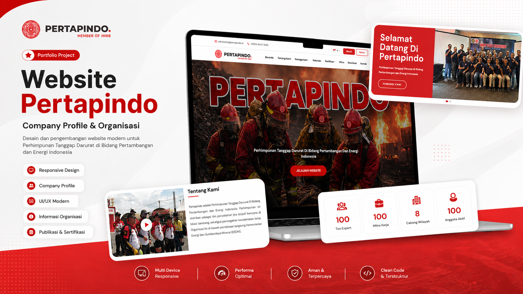 Pengembangan Website & Sistem Keanggotaan PERTAPINDO - gambar 1