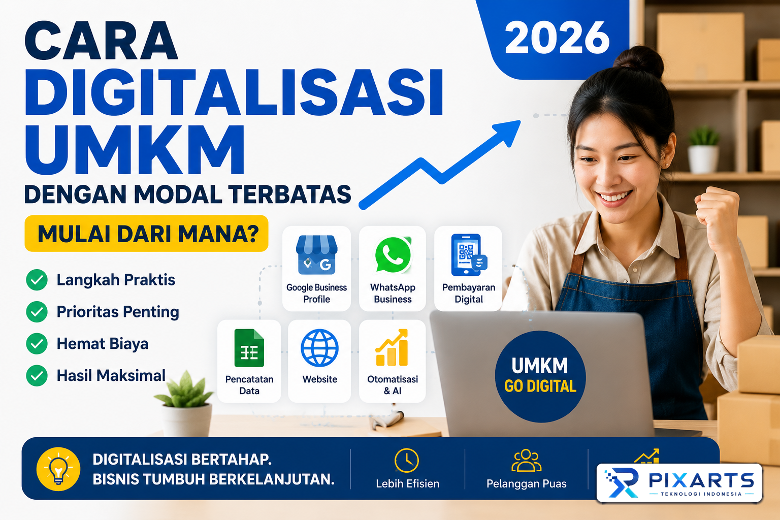 Cara Digitalisasi UMKM dengan Modal Terbatas di 2026: Mulai dari Mana?