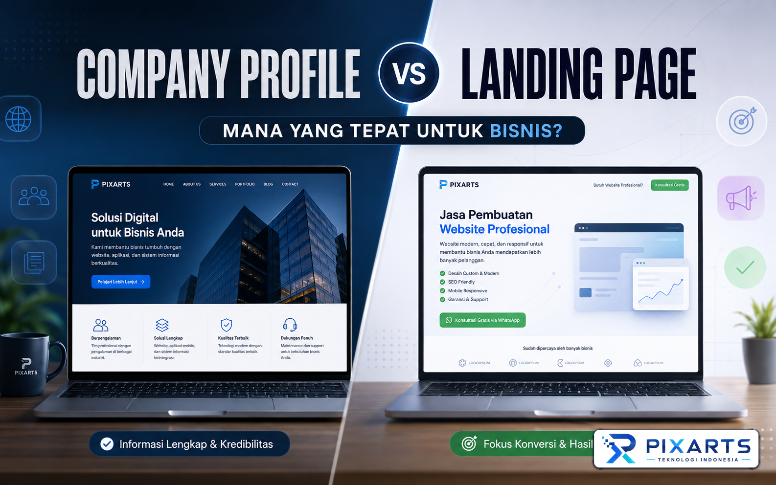 Website Company Profile vs Landing Page: Mana yang Cocok untuk Bisnis?