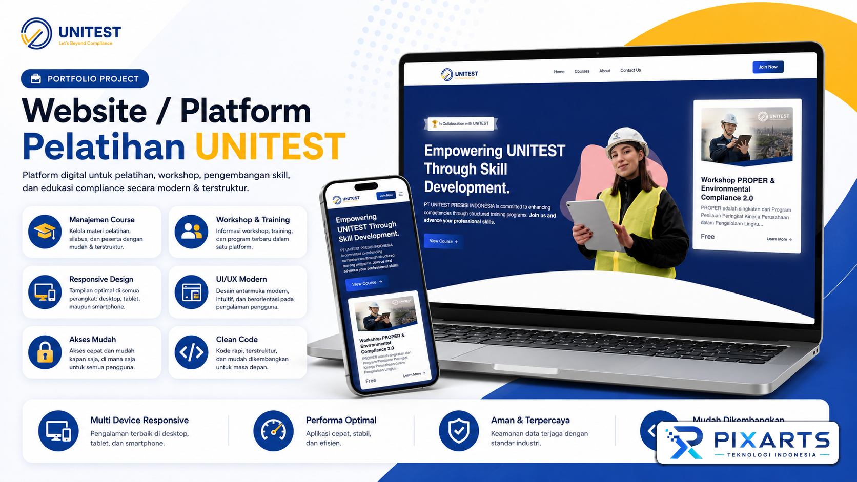 UNITEST Learning – Learning Management System & Training Platform