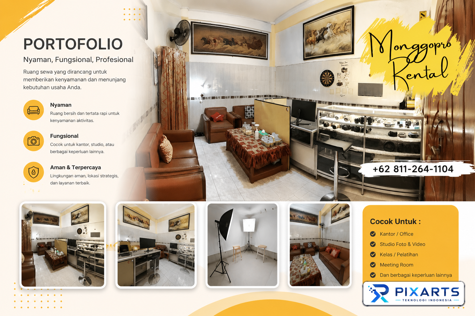 Monggopro – Camera Rental & Booking Management System