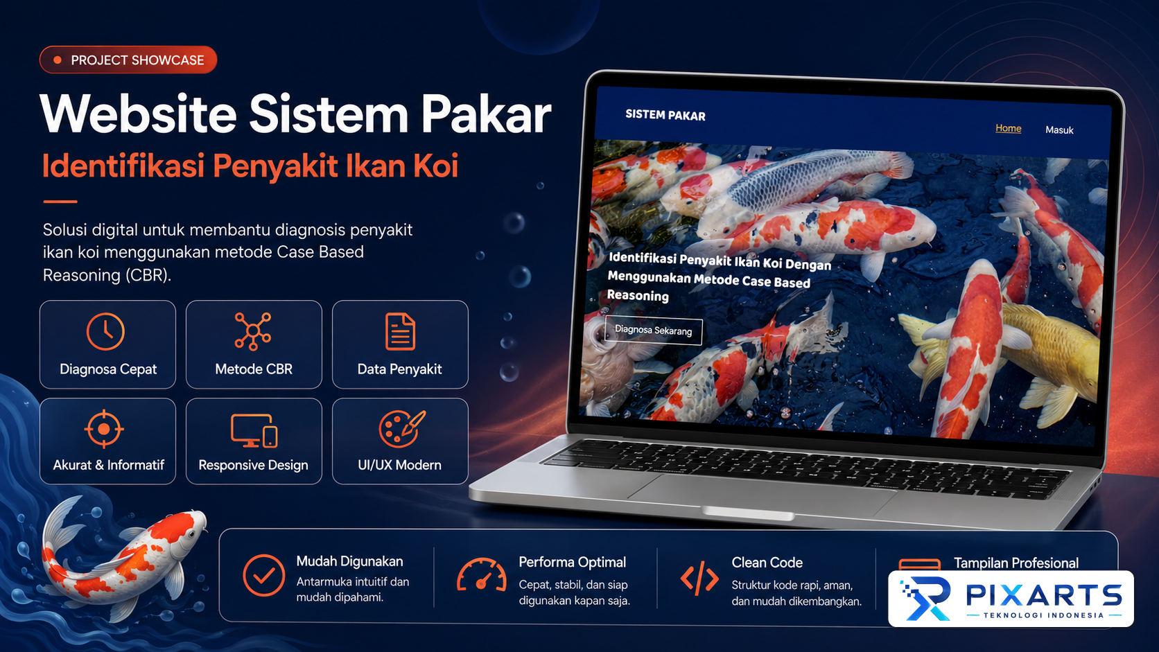 Koi Fish Disease Identification Web Application